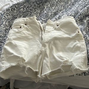 Abercrombie curve love high waisted shorts